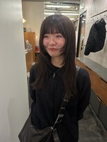 ニール 名古屋 伏見 丸の内(NEELU)&nbsp;【RIE】顔まわりレイヤーブラウン