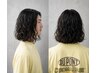 【人気ミディアム】メンズカット+ウェーブパーマ ¥12000