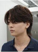 ニュアンスパーマシャドウパーマ波巻きスパイラルパーマ名古屋栄