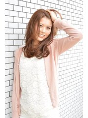 ~muse塩釜口~グレージュotonaヘアｂｙ高瀬