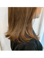 アピューズ ヘアー 梅田(Apiuz Hair)&nbsp;Apiuz Hair　ハイライト×シナモンベージュ