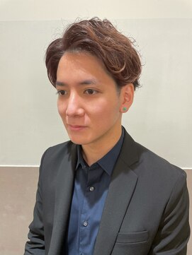 ベック ヘアサロン(BEKKU hair salon) 2ブロ×アップバングで作る爽やかメンズヘア