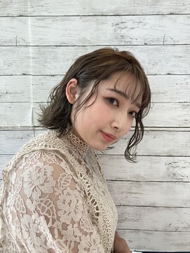 スパーク ヘアアンドフェイス(Spark HAIR&FACE) 外ハネボブ×シースルーハイライト！　Spark　[柳澤　陽光]