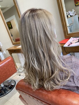 ヘアー クラージュ(hair courage) 透明感ミルクティー☆