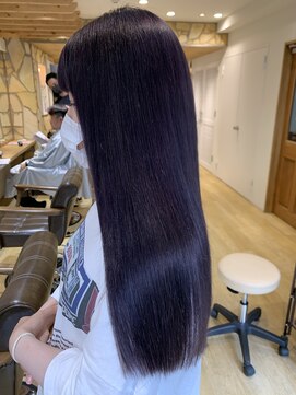 エイト新宿店(EIGHT shinjuku) ダークバイオレットカラー EIGHT shinjuku【エイト】新宿　阿部