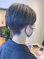 ブリーチ ラボ エーアイ 原宿店(BLEACH LABO Ai)&nbsp;シルバーカラー/フェードカット/ニュアンスマッシュ[原宿駅］