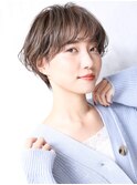 大人可愛い20代30代40代小顔 グレージュ G5