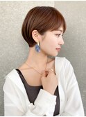グランマッシュ/ショート/ショートボブ/前髪/顔周り/韓国/立川