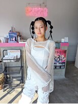 アンゼロ(UNZELO)&nbsp;Y2K風ダンスイベントヘアセット