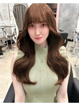 クム(kumu) レイヤーカット/前髪カット/顔周り/シースルー/名古屋/栄/韓国