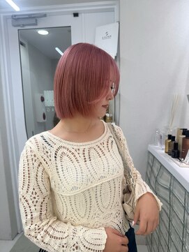 ガガ 心斎橋(GAGA) 韓国/ハイトーンカラー/ワンホンヘア/レイヤーカット/髪質改善