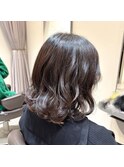 ボブ×コテ巻き