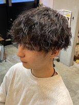 ジュンヌオム リンカラン(Jeune Homme LINGKARAN) 波巻きスパイラル×マッシュ