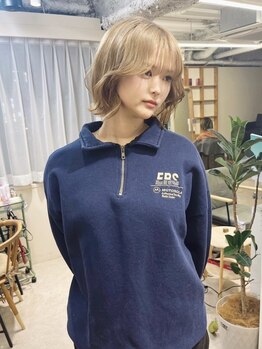 エン(eNN)の写真/【天王寺駅直結】流行りの韓国風スタイルもお任せ◎自宅での再現性を重視し動きのある絶対可愛いstyleに☆