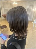 【渡辺まとい】グレージュ