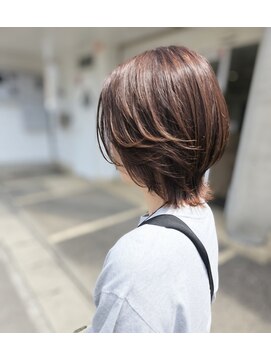 ヘアーズ 本店(HAIRZ) 《HAIRZ》平田☆前髪かきあげレイヤーウルフ