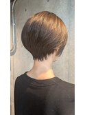 【支持率No.1スタイル】大人女性丸みショートボブ