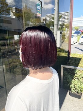 ブランシェ 高蔵寺店(BRANCHE) ◇アディクシーカラー◇ボブ×ボルドールビー【北川】