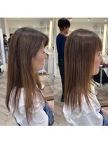 ヘアアンドメイク ニューヨーク ニューヨーク 長岡天神店(Hair&Make NYNY) エイジング毛特有のホワホワパサつきに髪質改善縮毛矯正