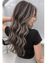 ストゥー(StueW.)&nbsp;コントラストハイライト45/髪質改善/バレイヤージュ/ブリーチ