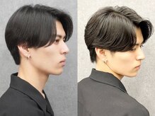 【Rストレート】はこんな方にオススメ！（青山/メンズ縮毛矯正/メンズカット/センターパート/マッシュ）