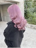 黒髪クラゲヘアーオリーブグレー小顔カットココアベージュ