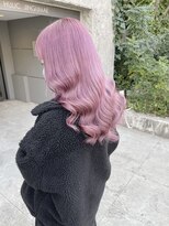 ワンズ リー 上大岡店(One's ly)&nbsp;黒髪クラゲヘアーオリーブグレー小顔カットココアベージュ
