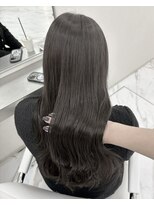 イオエ 表参道(ioe)&nbsp;暗髪/グレージュ／透明感カラー/髪質改善/縮毛矯正