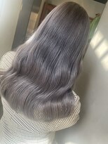 ティグル テンジン(TIGRE tenjin)&nbsp;ブリーチ×グレー【艶髪髪質改善】