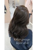 【nanami】赤み消し＊Olive grayge