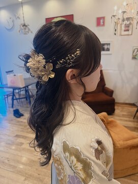 ルッツ(Lutz. hair design) 3/31卒業式着付けセット《後藤美樹》