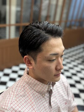 フランクス バーバー ウエストトウキョウ 吉祥寺店(FRANK’S BARBER WEST TOKYO) 波巻きツイストスパイラルリバースセンターパートパH