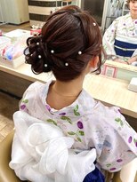 アップスニニー(up's niny)&nbsp;『暑い夏にピッタリな涼やか浴衣♪着付け+ヘアセット』