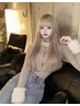 【芝宮指名】ケアブリーチカラー+ケラチンＴＲ￥24200