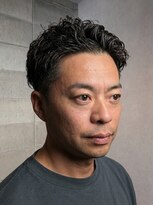 ワンワンオー バーバーショップ コンチネンタル(@110 BARBER SHOP continental)&nbsp;アクティブショートツーブロックミドルフェード
