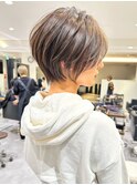 くびれショート｜表面レイヤースタイル｜40代50代60代【Kanaru】