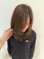 サイ(sAi)&nbsp;顔周りレイヤー×柔らかブラウン
