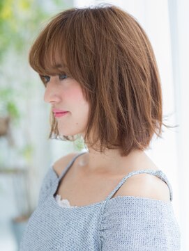 リソ 銀座(RISO) 切りっぱなしボブ