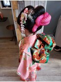 ７歳　七五三日本髪セット