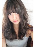 グレージュ/デジタルパーマ/ゆるふわ小顔/透明感/グレイ/高柳