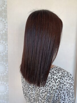 ミネヘアアンドメイク高知店 トリートメントでキラキラヘアに