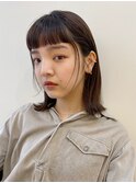 眉上バング/顔回りレイヤー