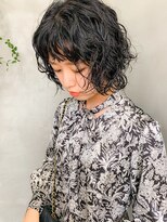 テトヘアー(teto hair) ボブウルフ、ウルフパーマ、ボブパーマ、オン眉バング