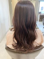 ヘアーサロン イルア 北越谷(hair salon I'LUNA)&nbsp;ゆるふわロング　ぶどうカラー20代30代40代50代