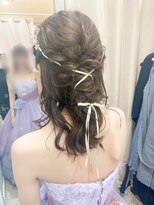 パズードコー(PSSD-CO.+5)&nbsp;編みおろしハーフアップ