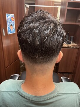 ヒロギンザ 新橋店(HIRO GINZA) フェード＋ピンパーマ