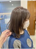 顔まわりウルフ