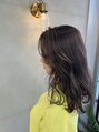 オーブ ヘアー リヒト 松本店(AUBE HAIR licht) アッシュ系ベースのカラー！ポイントでハイライト◎