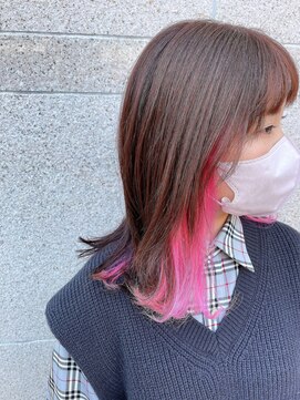 ビーハイブ ギフト(BeeHIVE GIFT) イヤリングカラーピンク