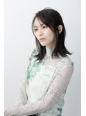 【HANABUSA 國見由貴子】ナチュラルな外ハネミディ